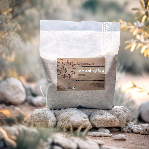 Organic Sprouted Ragi Flour