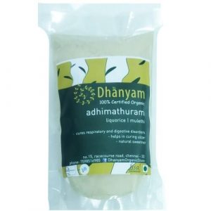 Organic Adhimadhuram Powder | Organic Liquorice Powder | Organic Yashtimadhu Powder