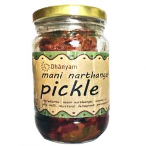 Organic Mani Narthangai Pickle