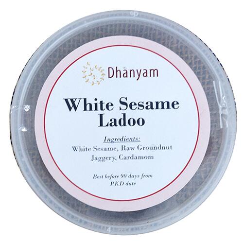 Organic Crushed White Sesame Laddu - Image 3