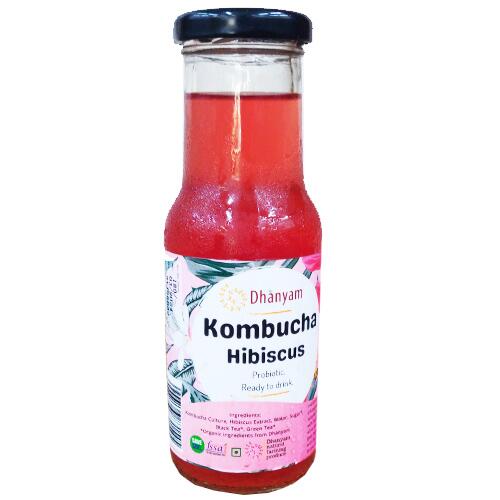 Organic Hibiscus Kombucha - Image 4