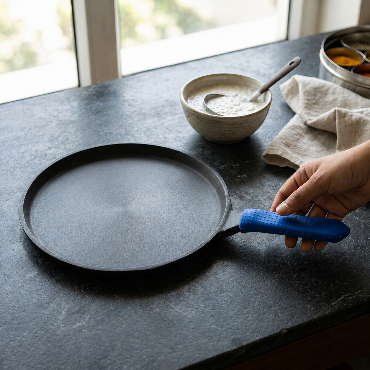 Cast Iron Handle Tawa - Image 3