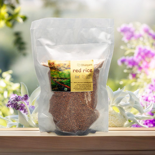 Organic Red Rice Raw