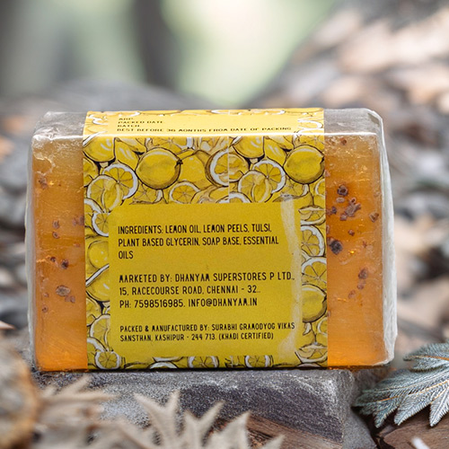 Lemon With Peels Soap - Image 2
