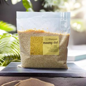 Organic Moong Yellow Dal | Organic Payatham Paruppu