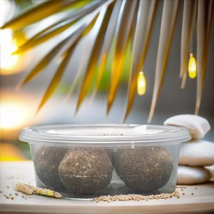 Organic Crushed White Sesame Laddu