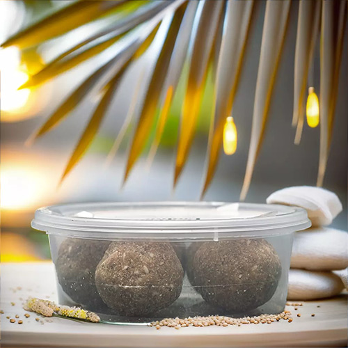 Organic Crushed White Sesame Laddu