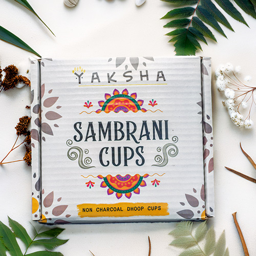 Yaksha Non Charcoal Sambrani Cups