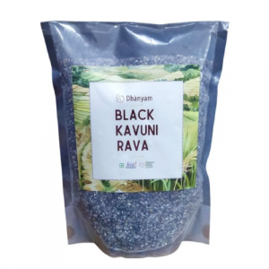 Organic Black Rice Broken  Organic Karuppu Kavuni Rava