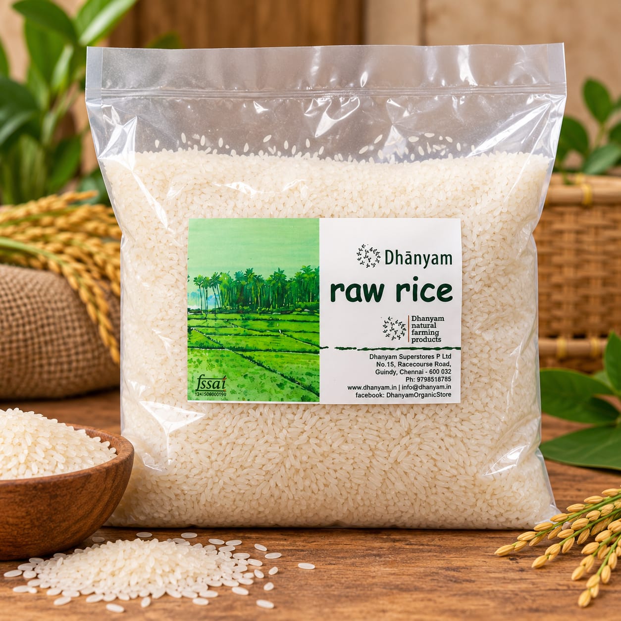 Organic Raw Rice