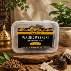Panchagavya Incense Cups