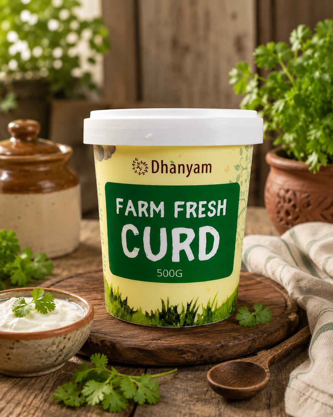 Organic Farm Fresh Curd