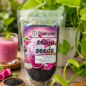 Organic Basil Seeds | Organic Sabja Seeds