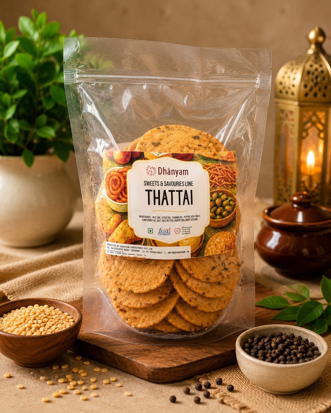 Organic Thattai