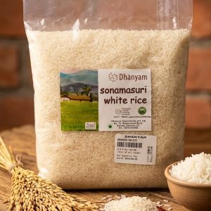 Organic Sonamasuri Raw Rice
