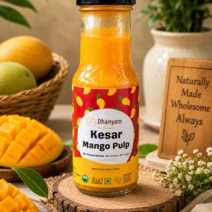 Organic Kesar Mango Pulp