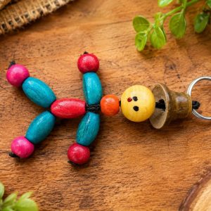 Channapatna Keychain - Happyman