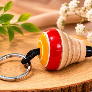 Channapatna Keychain - Lattoo (spinning top)
