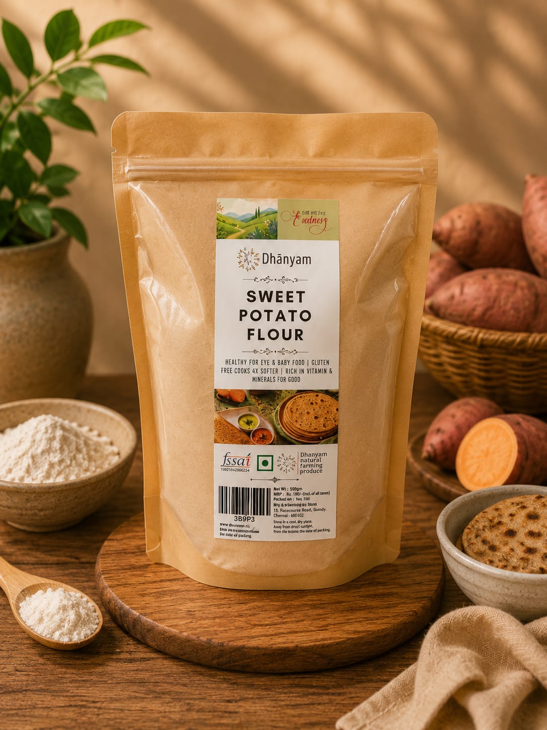 Organic Sweet Potato Flour