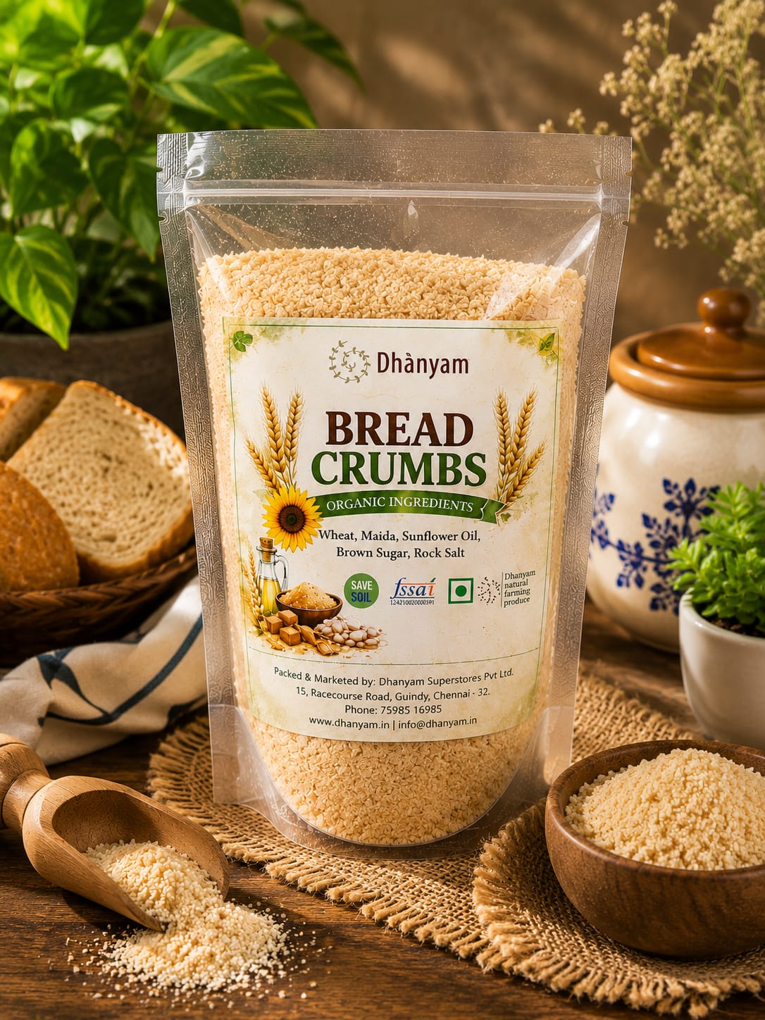 Organic Bread Crumbs