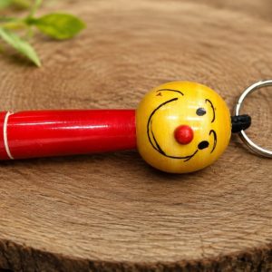 Channapatna Toy Keychain - Whistle