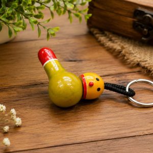 Channapatna Keychain - Parrot