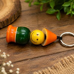 Channapatna Keychain - Simple Man